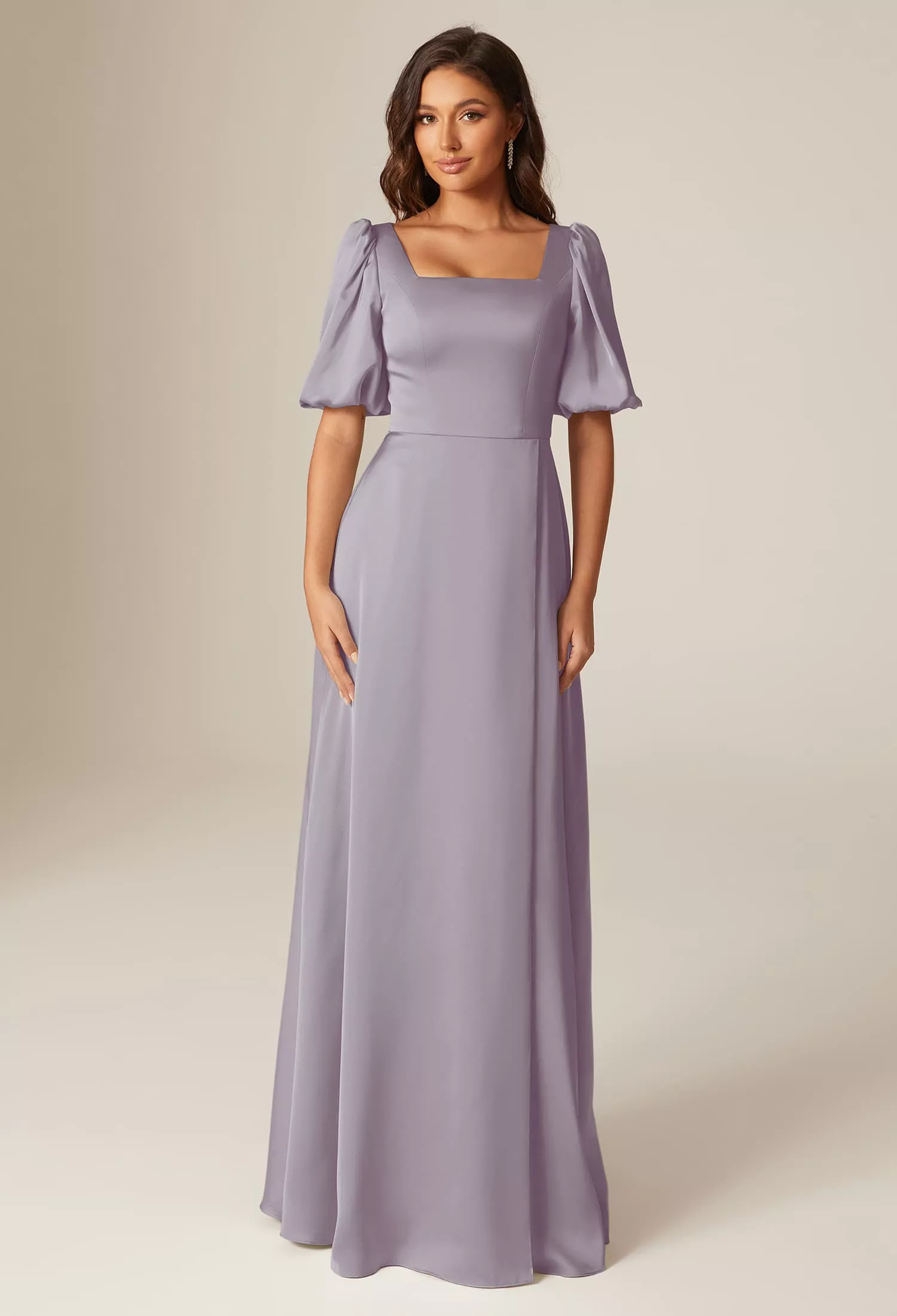 AW Etta Purple Haze  Long Bridesmaid Dresses